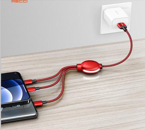 光影一拖三發(fā)光數(shù)據(jù)線RTC-T09